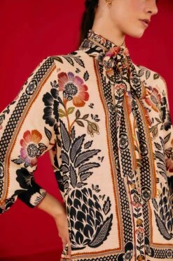 Farm Rio Romantic Garden Lenzing™ Ecovero™ Viscose Mini Dress 10 Farm Rio Romantic Garden Lenzing™ Ecovero™ Viscose Mini Dress -Farm Rio Dress Shop 301785 03