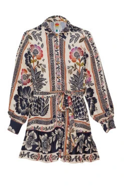 Farm Rio Romantic Garden Lenzing™ Ecovero™ Viscose Mini Dress 11 Farm Rio Romantic Garden Lenzing™ Ecovero™ Viscose Mini Dress -Farm Rio Dress Shop 301785 05 1