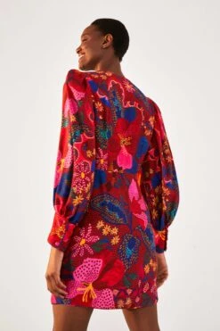 Farm Rio Red Wild Life Mini Dress -Farm Rio Dress Shop 301790 05 1