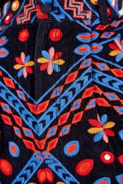 Farm Rio Embroidered Corduroy Pants 10 Farm Rio Embroidered Corduroy Pants -Farm Rio Dress Shop 301854 04