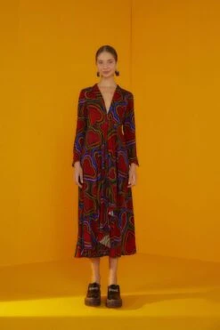 Farm Rio Rainbow Wild Hearts Maxi Dress -Farm Rio Dress Shop 301861 04