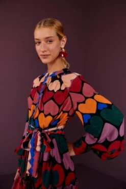 Farm Rio Full Of Hearts Mini Dress -Farm Rio Dress Shop 301905 03