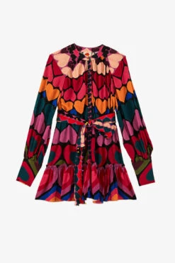 Farm Rio Full Of Hearts Mini Dress -Farm Rio Dress Shop 301905 06