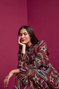 Farm Rio Mystic Trip Lenzing™ Ecovero™ Jersey Dress -Farm Rio Dress Shop 301939 03