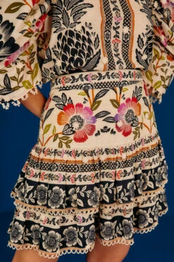 Farm Rio Romantic Garden Mini Skirt 9 Farm Rio Romantic Garden Mini Skirt -Farm Rio Dress Shop 301944 02 1