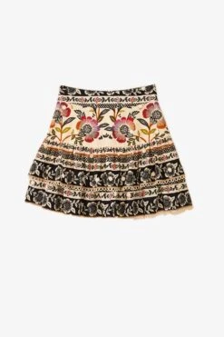 Farm Rio Romantic Garden Mini Skirt 11 Farm Rio Romantic Garden Mini Skirt -Farm Rio Dress Shop 301944 05
