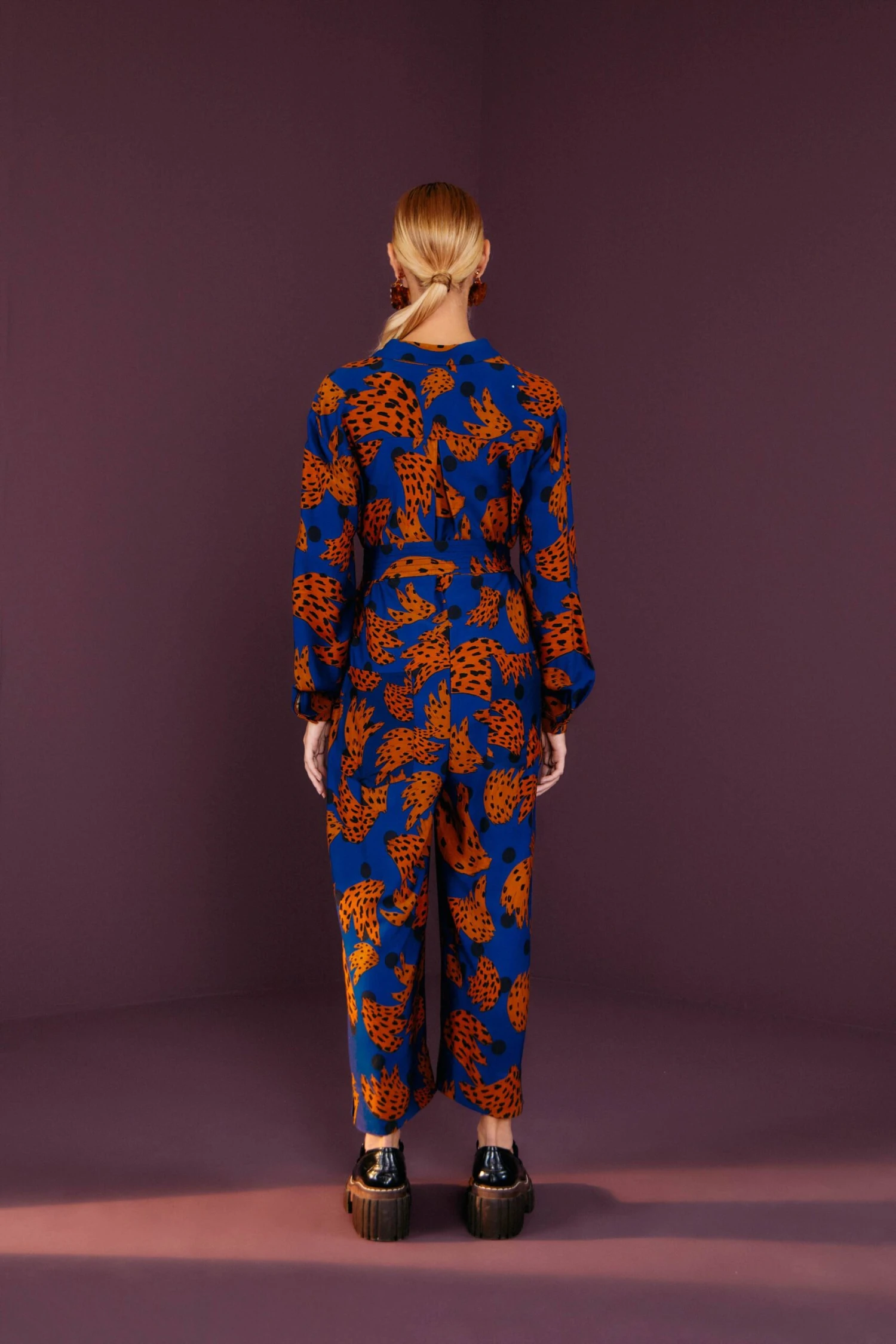 Farm Rio Navy Bananica Jumpsuit 4 Farm Rio Navy Bananica Jumpsuit - Image 2