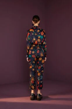 Farm Rio Black Cerrado Sky Pants -Farm Rio Dress Shop 301994 03