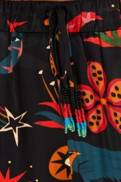 Farm Rio Black Cerrado Sky Pants -Farm Rio Dress Shop 301994 06