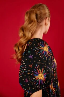 Farm Rio Rainbow Suns Organic Cotton Maxi Dress -Farm Rio Dress Shop 302685 02 1