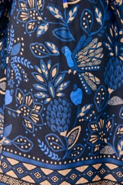 Farm Rio Black Macaw Forest Midi Dress -Farm Rio Dress Shop 303774 05