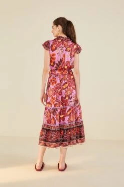 Farm Rio Sweet Floral Midi Dress 11 Farm Rio Sweet Floral Midi Dress -Farm Rio Dress Shop 303821 02
