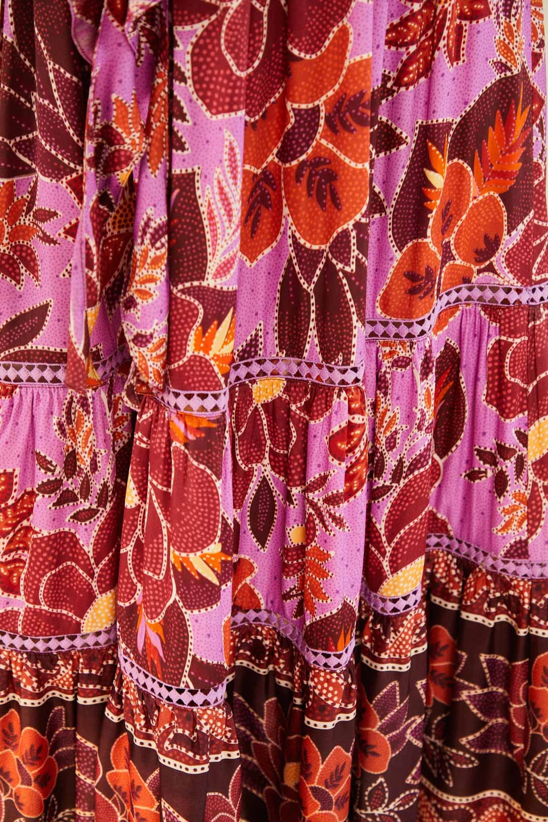 Farm Rio Sweet Floral Midi Dress 8 Farm Rio Sweet Floral Midi Dress - Image 6