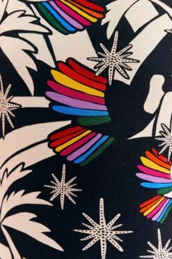 Farm Rio Toucans Wave Lenzing™ Ecovero™ Viscose Midi Dress -Farm Rio Dress Shop 303851 04