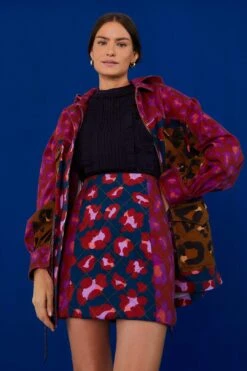 Farm Rio Mixed Leopards Mini Skirt 10 Farm Rio Mixed Leopards Mini Skirt -Farm Rio Dress Shop 303888 03