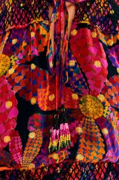 Farm Rio Black Heart Daisy Mini Dress 14 Farm Rio Black Heart Daisy Mini Dress -Farm Rio Dress Shop 303895 06