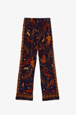 Farm Rio Navy Animal Sky Pants -Farm Rio Dress Shop 303899 06
