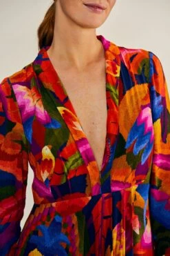 Farm Rio Rainbow Forest Maxi Dress -Farm Rio Dress Shop 303925 03