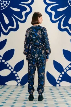 Farm Rio Black Macaw Forest Sweatpants -Farm Rio Dress Shop 303956 04