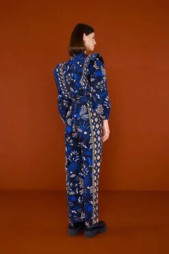 Farm Rio Black Macaw Forest Jumpsuit -Farm Rio Dress Shop 303962 03