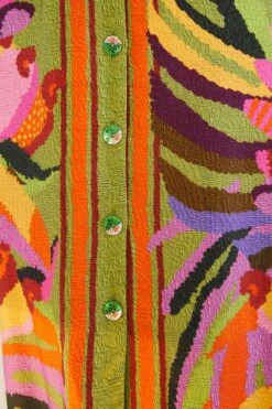 Farm Rio Toucans Scarf Lenzing™ Ecovero™ Viscose Midi Dress -Farm Rio Dress Shop 303966 05