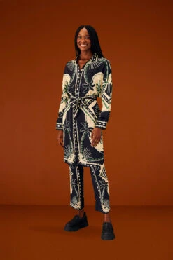 Farm Rio Mystic Scarf Lenzing™ Ecovero™ Viscose Pants -Farm Rio Dress Shop 303968 02