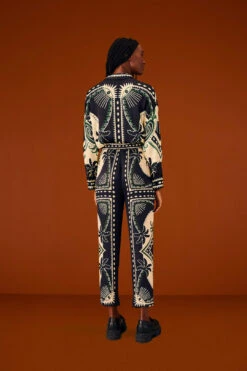 Farm Rio Mystic Scarf Lenzing™ Ecovero™ Viscose Pants -Farm Rio Dress Shop 303968 03