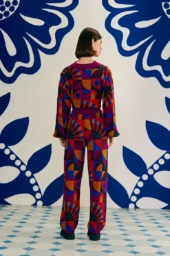 Farm Rio Graphic Toucans Sweater Pants -Farm Rio Dress Shop 303996 04