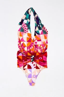 Farm Rio Ombre Graphic Toucans One Piece Swimsuit -Farm Rio Dress Shop 304287 05