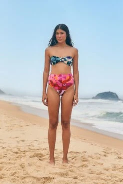 Farm Rio Ombre Graphic Toucans Bikini Bottom -Farm Rio Dress Shop 304288 02