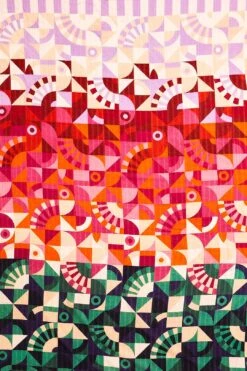 Farm Rio Ombre Graphic Toucans Multicolor Sarong -Farm Rio Dress Shop 304290 07