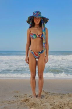 Farm Rio Chevron Toucans Bikini Top -Farm Rio Dress Shop 304293 02