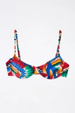 Farm Rio Chevron Toucans Bikini Top -Farm Rio Dress Shop 304293 05