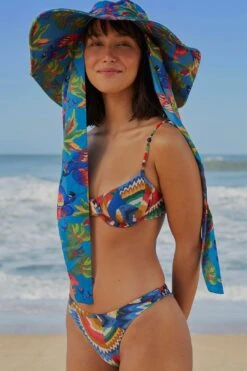 Farm Rio Chevron Toucans Bikini Bottom -Farm Rio Dress Shop 304294 03