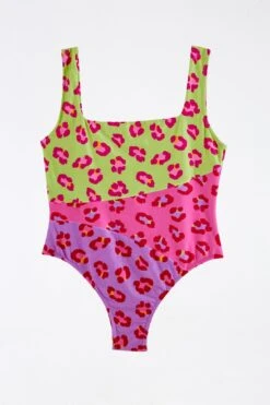 Farm Rio Maxi Leopard Patch One Piece Swimsuit 11 Farm Rio Maxi Leopard Patch One Piece Swimsuit -Farm Rio Dress Shop 304300 05