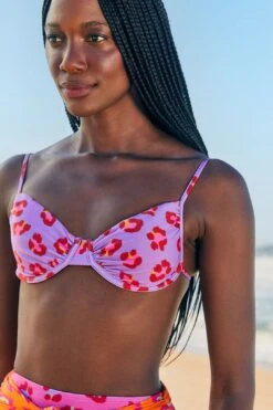 Farm Rio Maxi Leopard Patch Bra Bikini Top -Farm Rio Dress Shop 304390 03