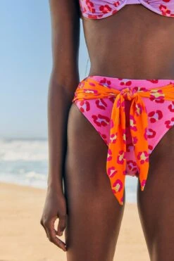 Farm Rio Maxi Leopard Patch Bikini Bottom -Farm Rio Dress Shop 304391 03