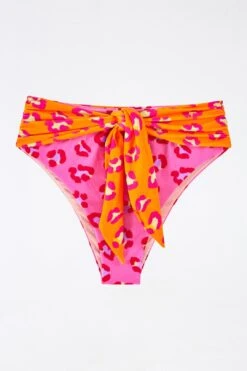 Farm Rio Maxi Leopard Patch Bikini Bottom -Farm Rio Dress Shop 304391 05