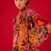 Farm Rio Yellow Floral Dream Blouse -Farm Rio Dress Shop 304566 01 1