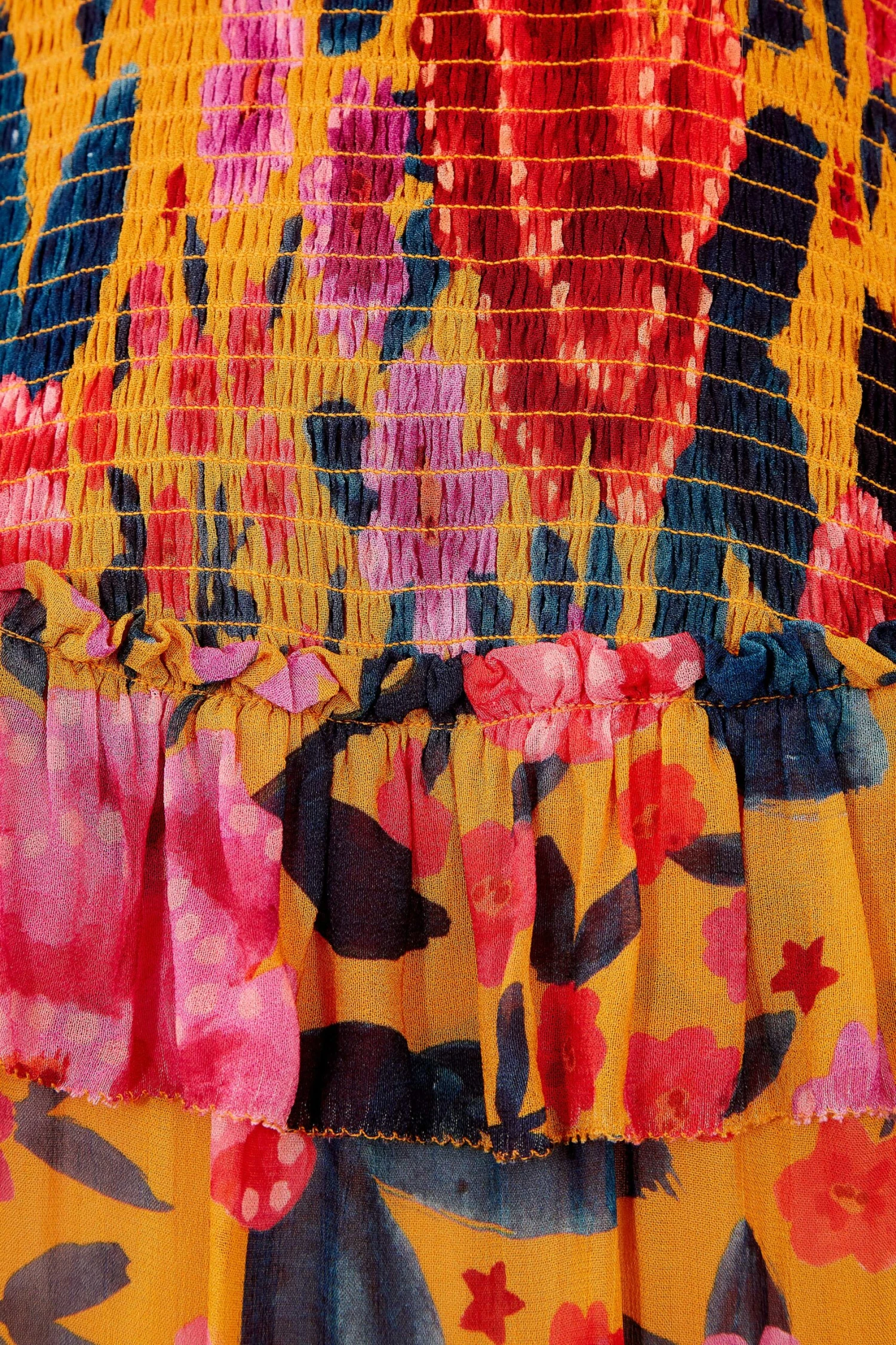 Farm Rio Yellow Floral Dream Blouse 7 Farm Rio Yellow Floral Dream Blouse - Image 5