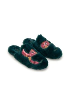 Farm Rio Green Bright Elements Slipper