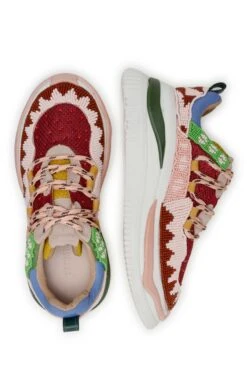 Farm Rio Multicolored Embroidered Sneaker -Farm Rio Dress Shop 304809 03