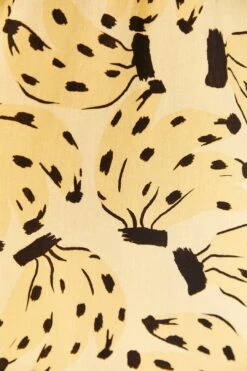 Farm Rio Yellow Bossa Banana Knot Midi Dress -Farm Rio Dress Shop 305266 05