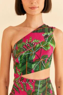 Farm Rio Pink Leaves Mini Dress -Farm Rio Dress Shop 305273 05 3e9d345f cfa8 4a5b b373 3f7e31bc9f29