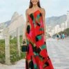 Farm Rio Red Heliconia Maxi Dress 2 Farm Rio Red Heliconia Maxi Dress -Farm Rio Dress Shop 305296 01