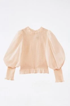 Farm Rio White Smocked Blouse 9 Farm Rio White Smocked Blouse -Farm Rio Dress Shop 305375 04