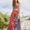 Macaw Scarf Maxi Dress -Farm Rio Dress Shop 305798 01 1