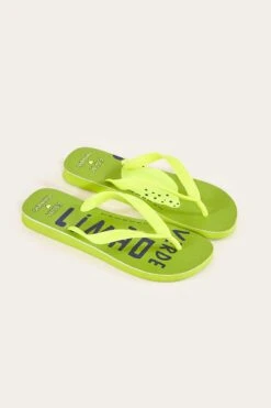 Farm Rio Green Lime Havaianas Sandals
