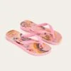 Pink Colorful Birds Havaianas Sandals