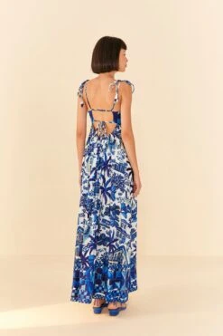 Farm Rio Sweet Rio Tie Strap Maxi Dress 11 Farm Rio Sweet Rio Tie Strap Maxi Dress -Farm Rio Dress Shop 306061 04